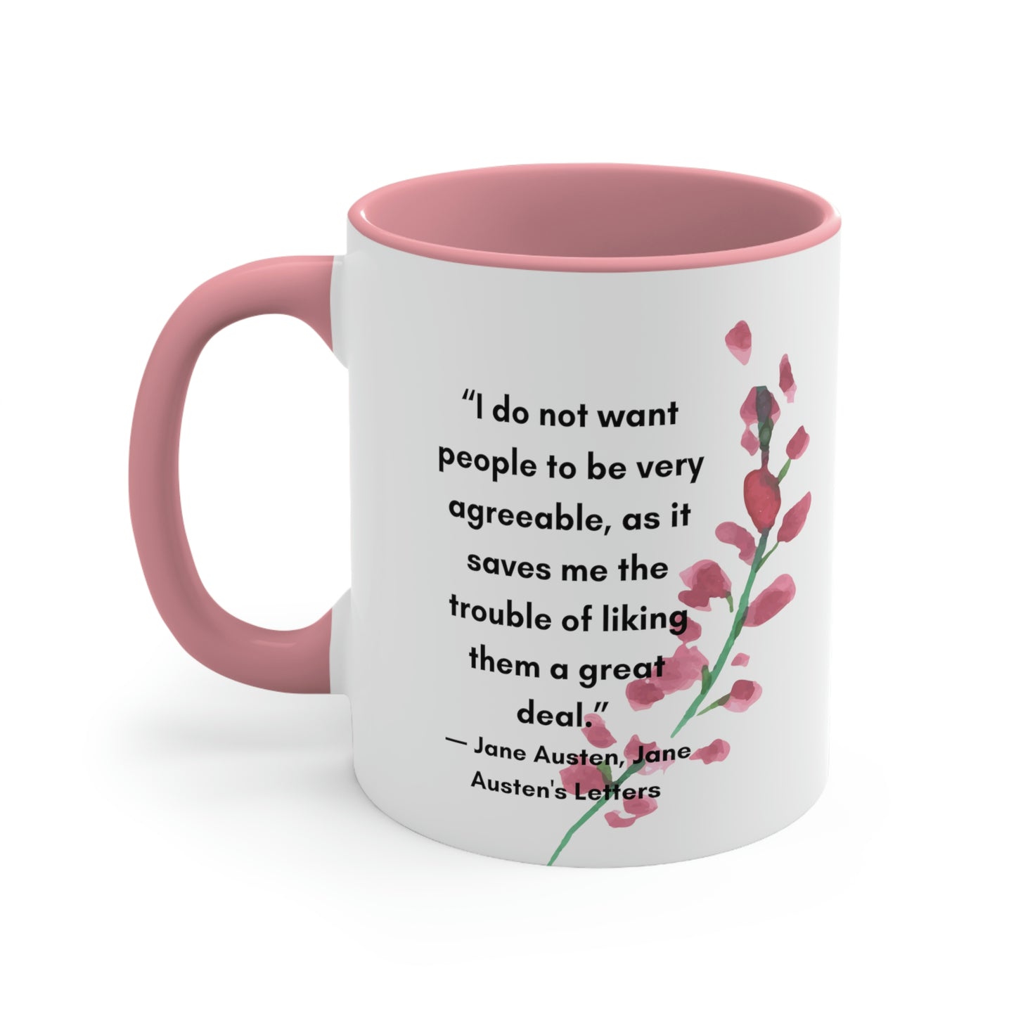 Jane Austen's Letters Mug, 11oz