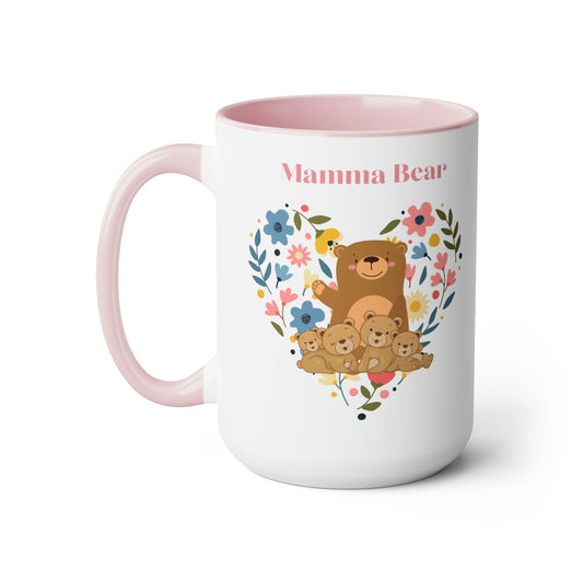 Mamma Bear Coffee Mugs, 15oz