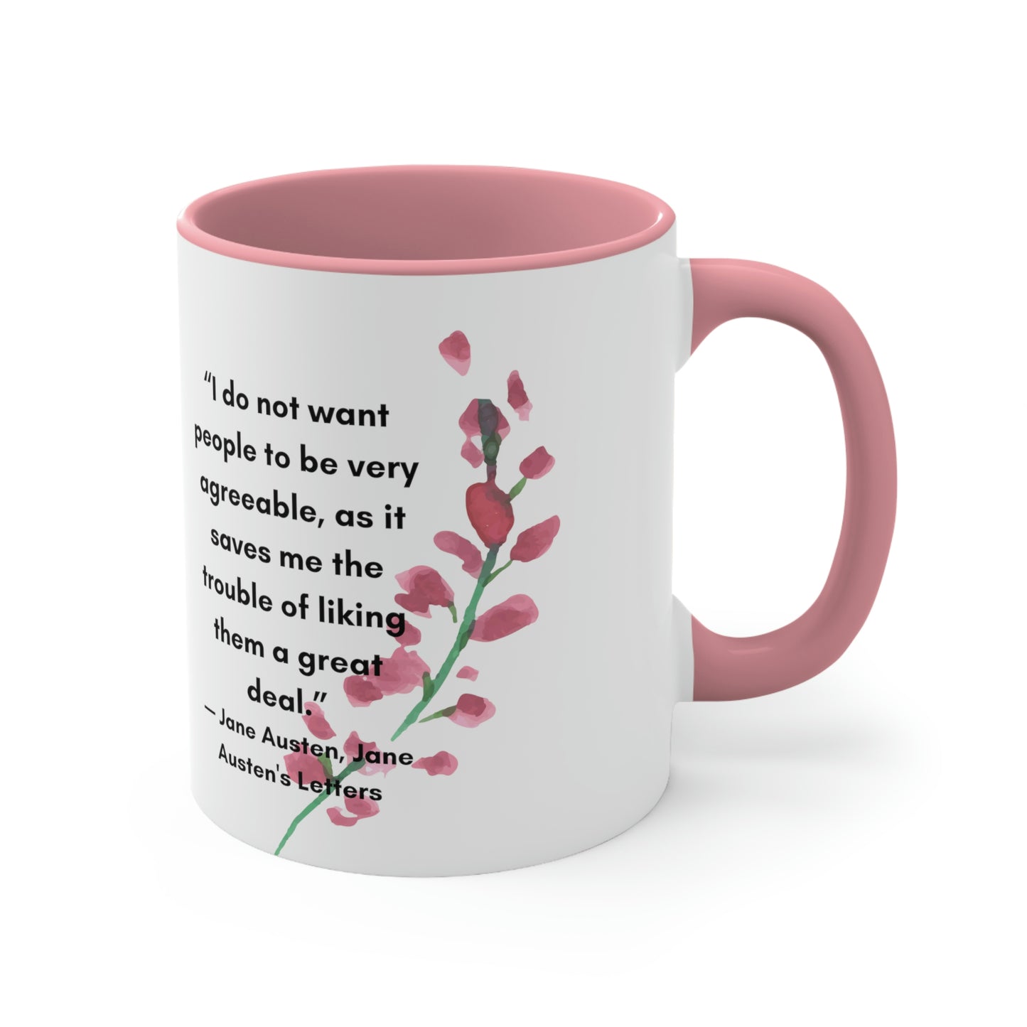 Jane Austen's Letters Mug, 11oz